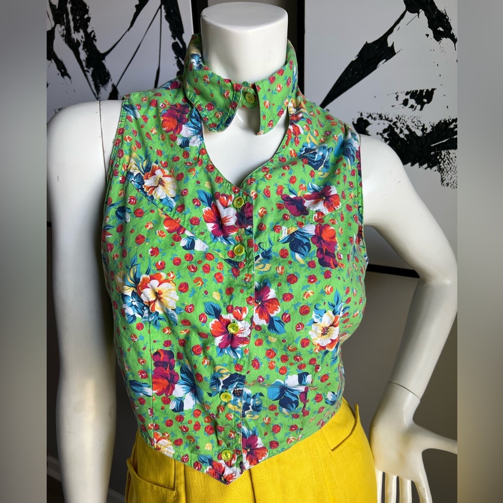 Vintage Red Rover crop top